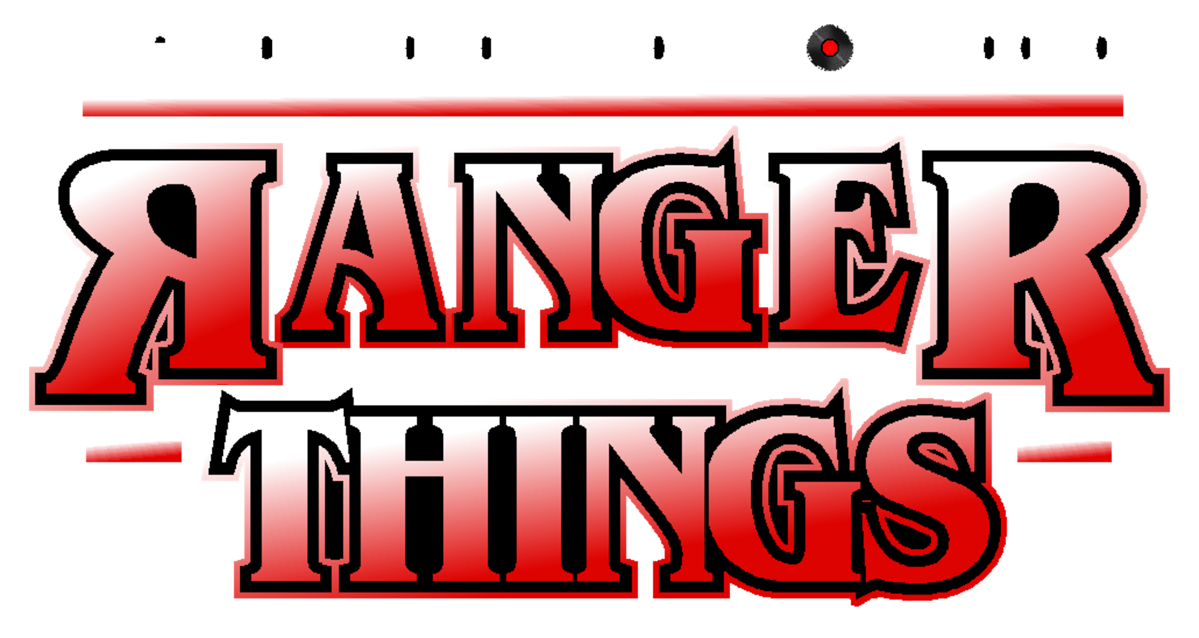 Ranger Things cover band logo